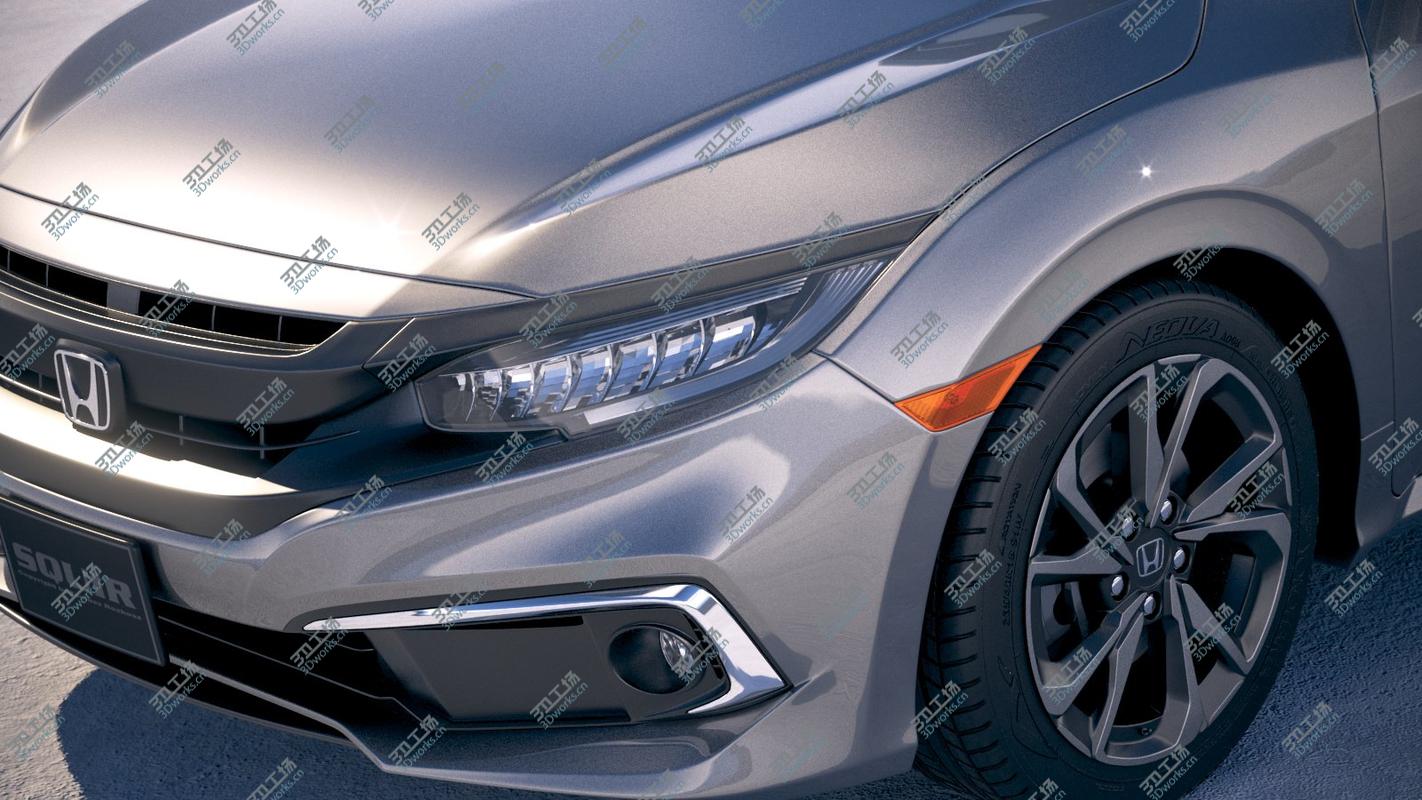 images/goods_img/2021040162/Honda Civic LED 2019 3D model/4.jpg